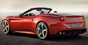 Ferrari California T 2016 rear view