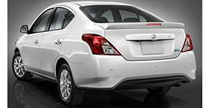 Nissan Sunny 2015 rear view