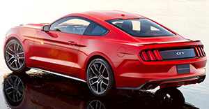 Ford Mustang 2017 rear view