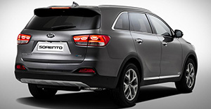 Kia Sorento 2018 rear view