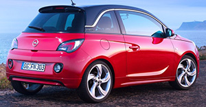 Opel Adam 2014 rear view