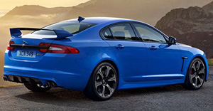 Jaguar XFR-S 2014 rear view