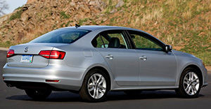 Volkswagen Jetta 2016 rear view