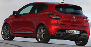 Renault Clio RS 2015 rear view