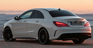 Mercedes-Benz CLA 45 AMG 2018 rear view