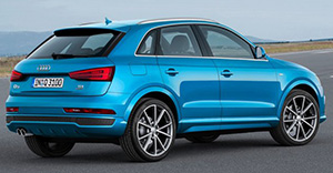 Audi Q3 2015 rear view