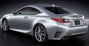 Lexus RC  2015 rear view