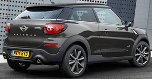 Mini Paceman 2015 rear view