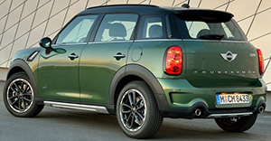 Mini Countryman 2016 rear view