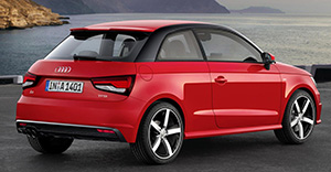 Audi A1 2015 rear view