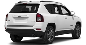 Jeep Compass 2017 rear view