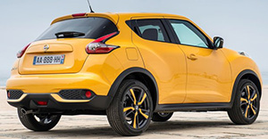 Nissan Juke 2015 rear view