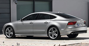 Audi S7 2014 rear view