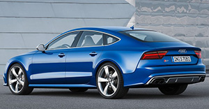 Audi S7 2016 rear view