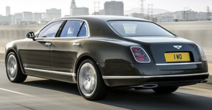 Bentley Mulsanne 2015 rear view