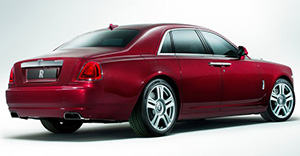 Rolls Royce Ghost 2015 rear view