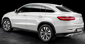 Mercedes-Benz GLE-Class Coupe 2017 rear view