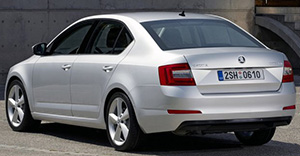 Skoda Octavia 2015 rear view