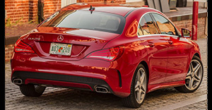 Mercedes-Benz CLA-Class 2016 rear view