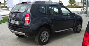 Renault Duster 2018 rear view