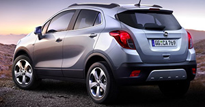 Opel Mokka 2015 rear view