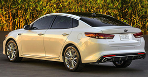 Kia Optima 2017 rear view