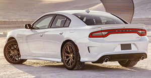 Dodge Charger SRT 2016 rear view