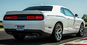 Dodge Challenger 2015 rear view