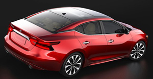 Nissan Maxima 2016 rear view