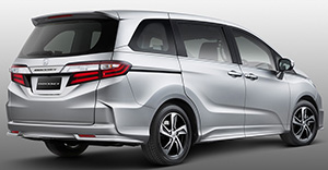 Honda Odyssey J 2017 rear view