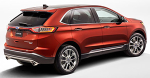 Ford Edge 2016 rear view