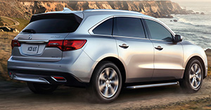 Acura MDX 2016 rear view