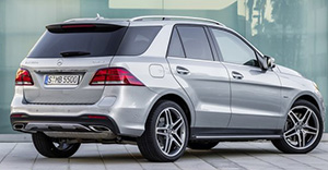 Mercedes-Benz GLE-Class 2018 rear view