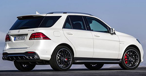 Mercedes-Benz GLE 63 AMG 2017 rear view