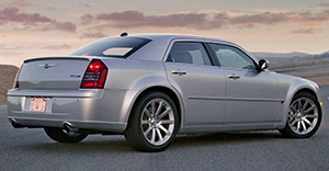 Chrysler 300 SRT 2009 rear view