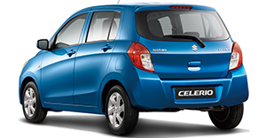 Suzuki Celerio 2017 rear view