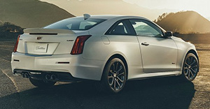 Cadillac ATS-V Coupe 2018 rear view