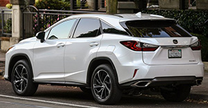 Lexus RX 2019 rear view