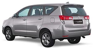 Toyota Innova 2017 rear view