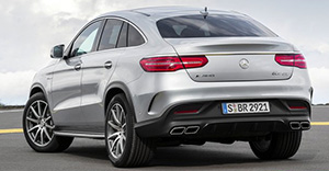 Mercedes-Benz GLE 63 AMG Coupe 2019 rear view