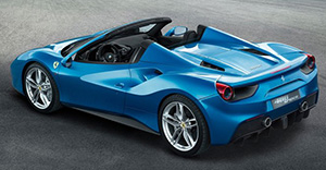 Ferrari 488 Spider 2016 rear view