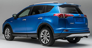 Toyota RAV-4 2016 rear view