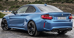 BMW M2 2018 rear view