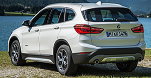 BMW X1 2017 rear view