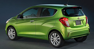 Chevrolet Spark 2016 rear view