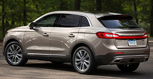 Lincoln MKX 2018 rear view