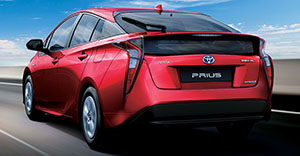 Toyota Prius 2020 rear view