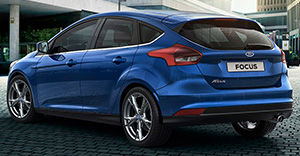 Ford Focus 2016 rear view