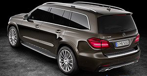 Mercedes-Benz GLS-Class 2017 rear view