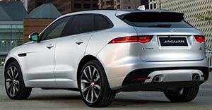 Jaguar F-Pace 2020 rear view